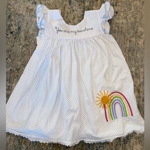 Kinder Smocked “You Are My Sunshine” Dress